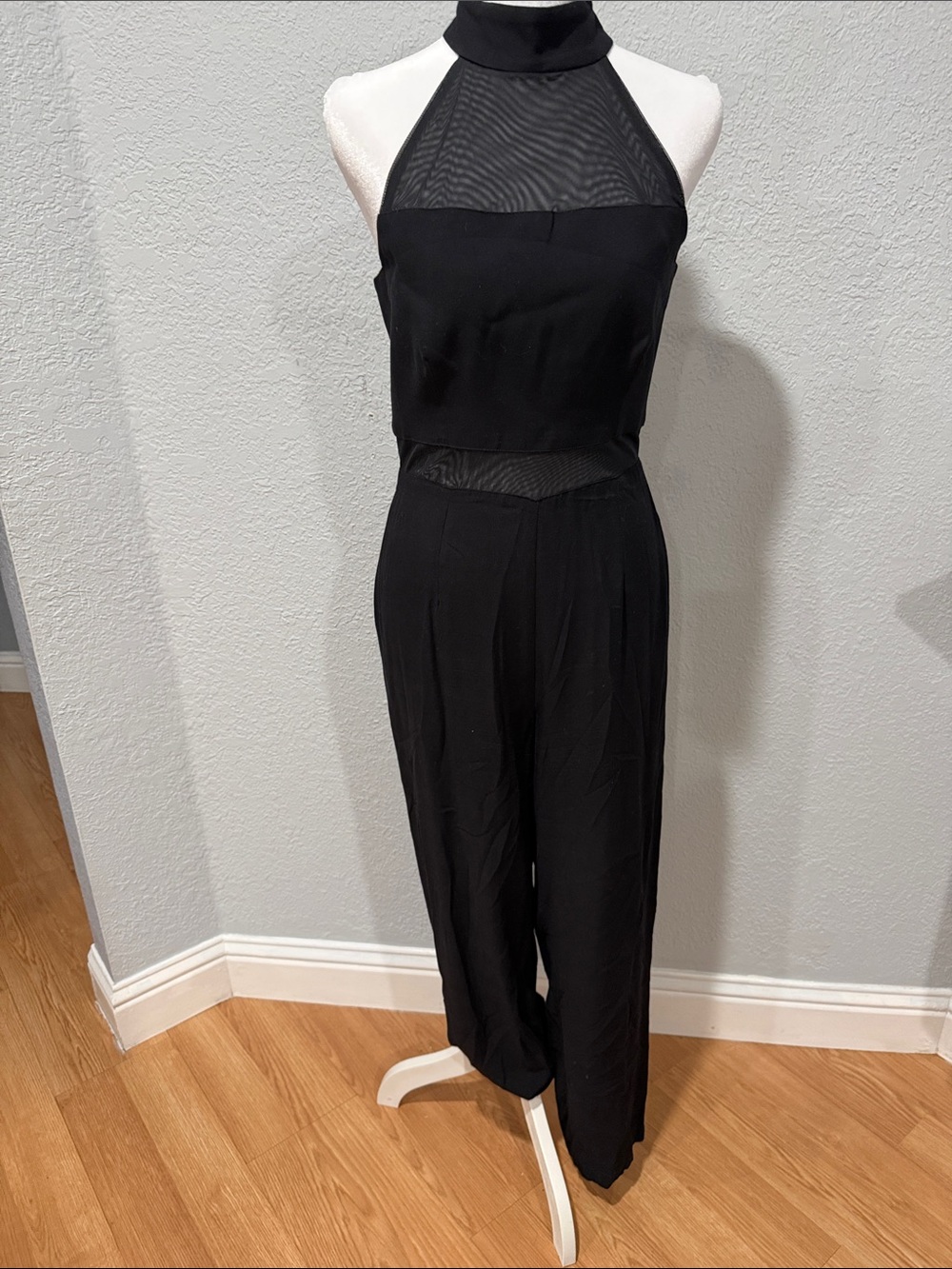 Naven Black Dress with Pink Logo